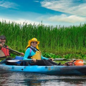 Passeio e pesca em caiaque é uma atividade que cresce no Rio Paraná.